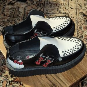 Hello Kitty Black and White Creepers